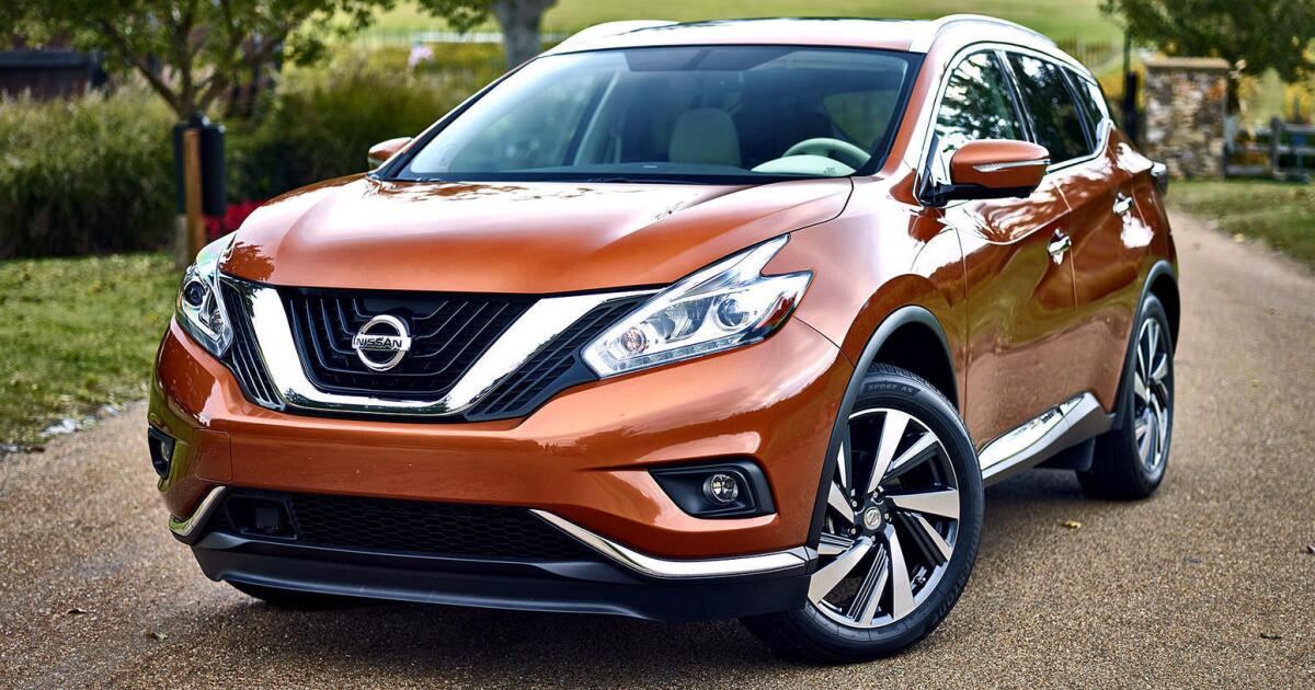 Review: 2015 Nissan Murano hits the mark - Los Angeles Times